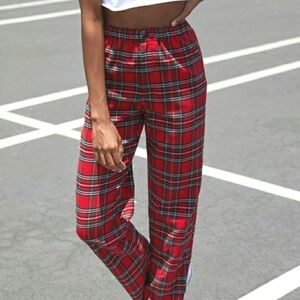 JOHN GALT Plaid Tilden Pants